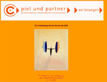 Tablet Screenshot of pielundpartner.de